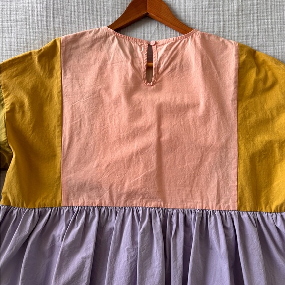 Colorblock 3/4 Sleeve peplum Top by LF Markey (Devon Top) - Picture 7 of 12